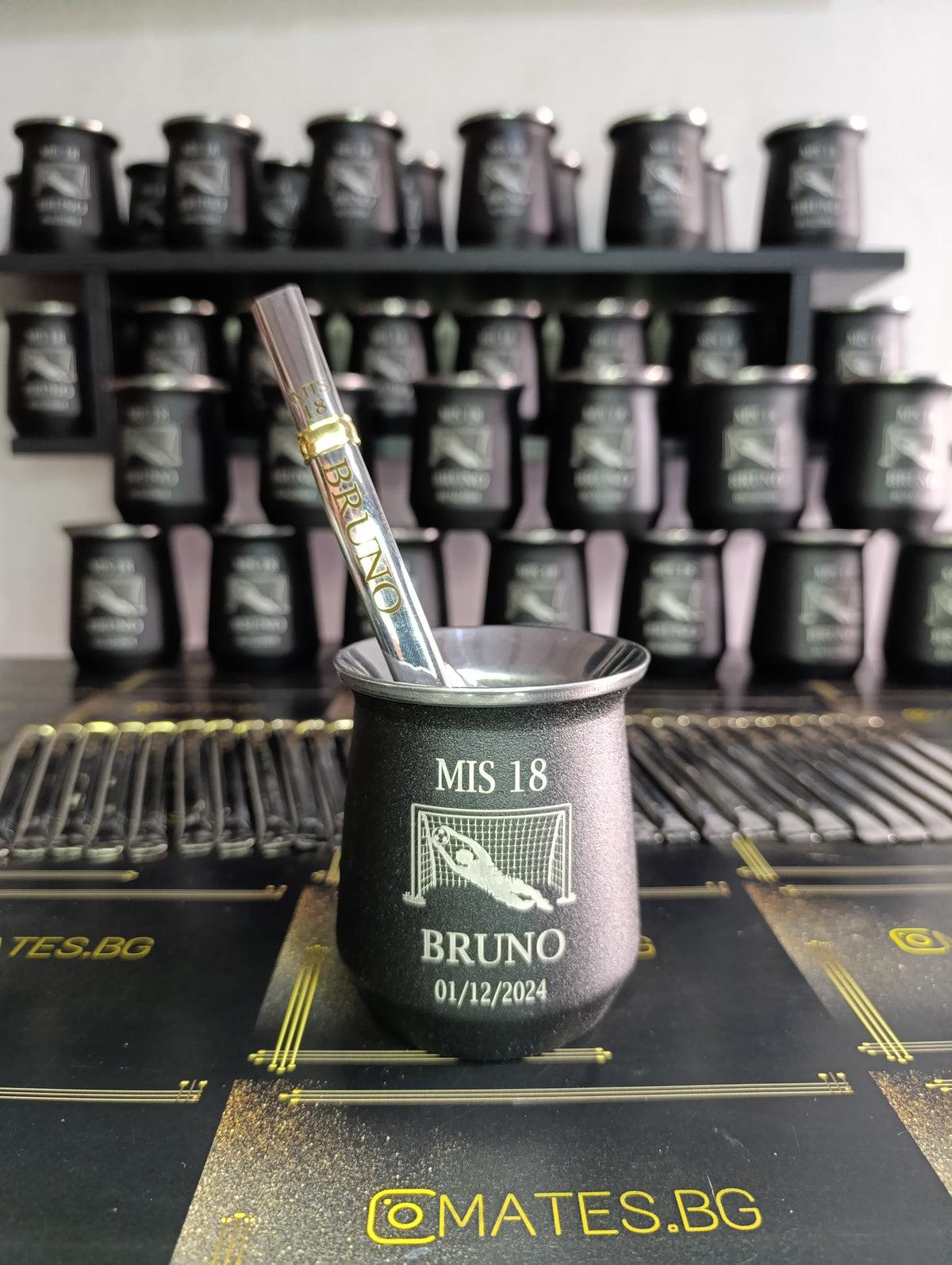 🧉 Mate Símil Stanley personalizado con grabado láser