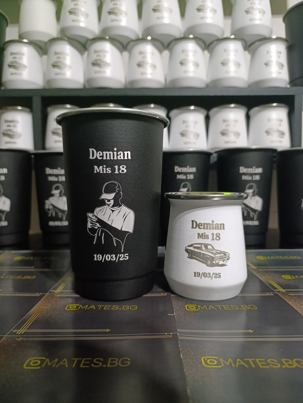 Souvenir para 18 años - Vaso de 1 litro personalizado