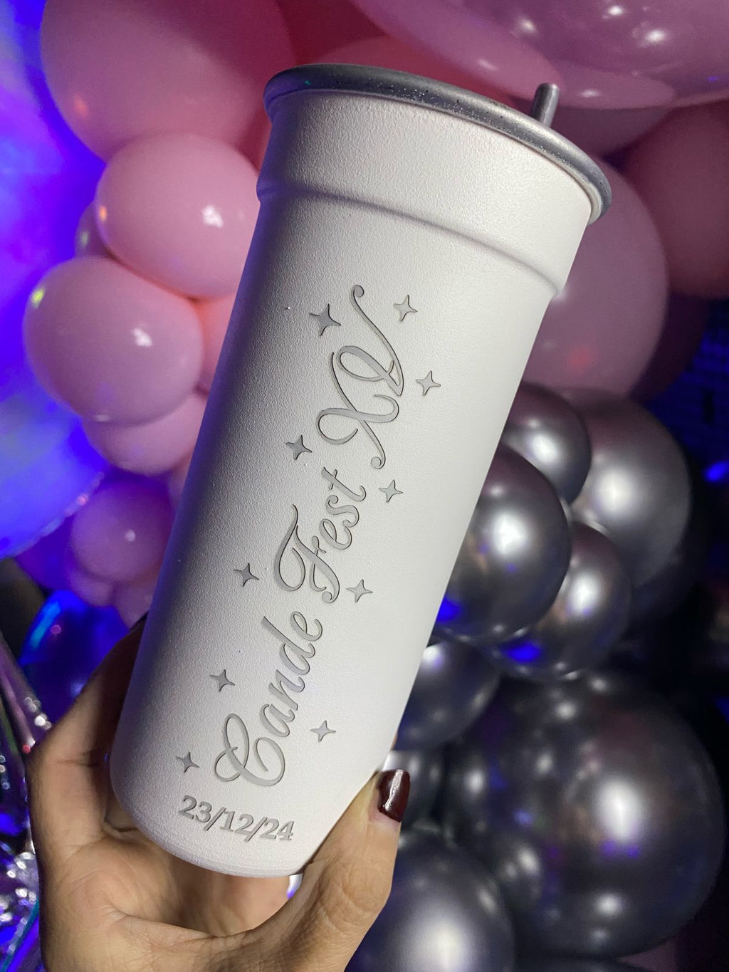 Souvenir para 15 años - Vaso Aperitivo de 600ml con sorbete