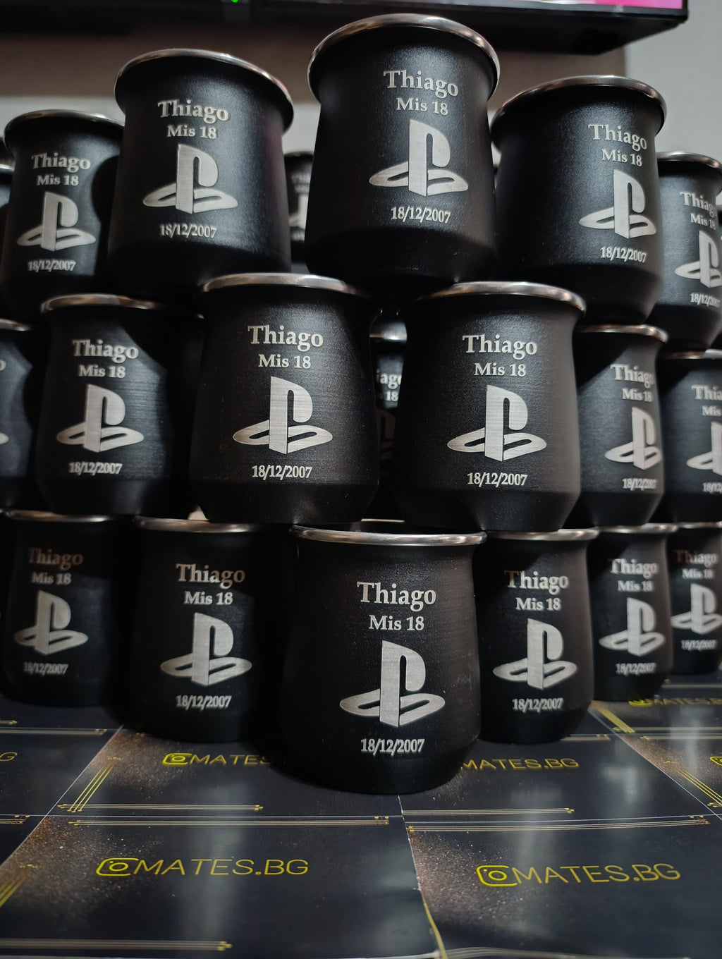 🧉 Mate Símil Stanley personalizado con grabado láser