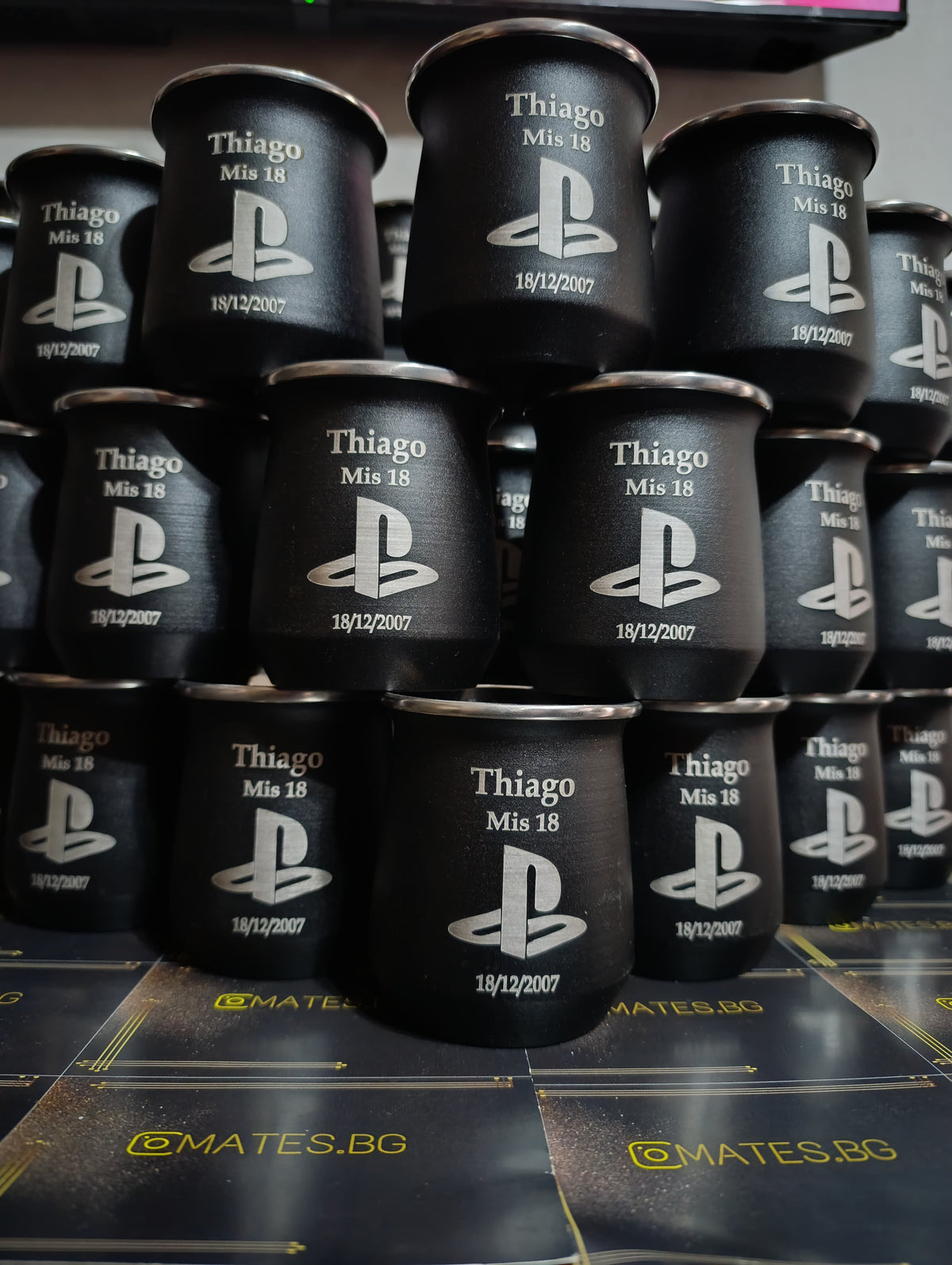 🧉 Mate Símil Stanley personalizado con grabado láser