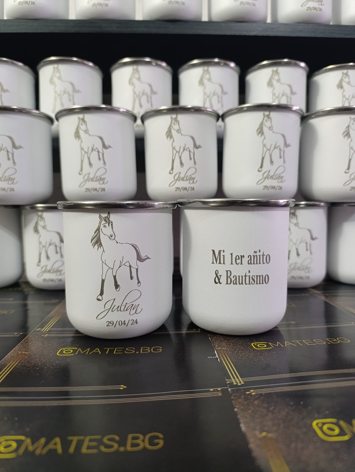 Souvenir para Primer Añito - Mate vasito personalizado