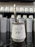 Souvenir para 15 años - Mate simil-stanley personalizado