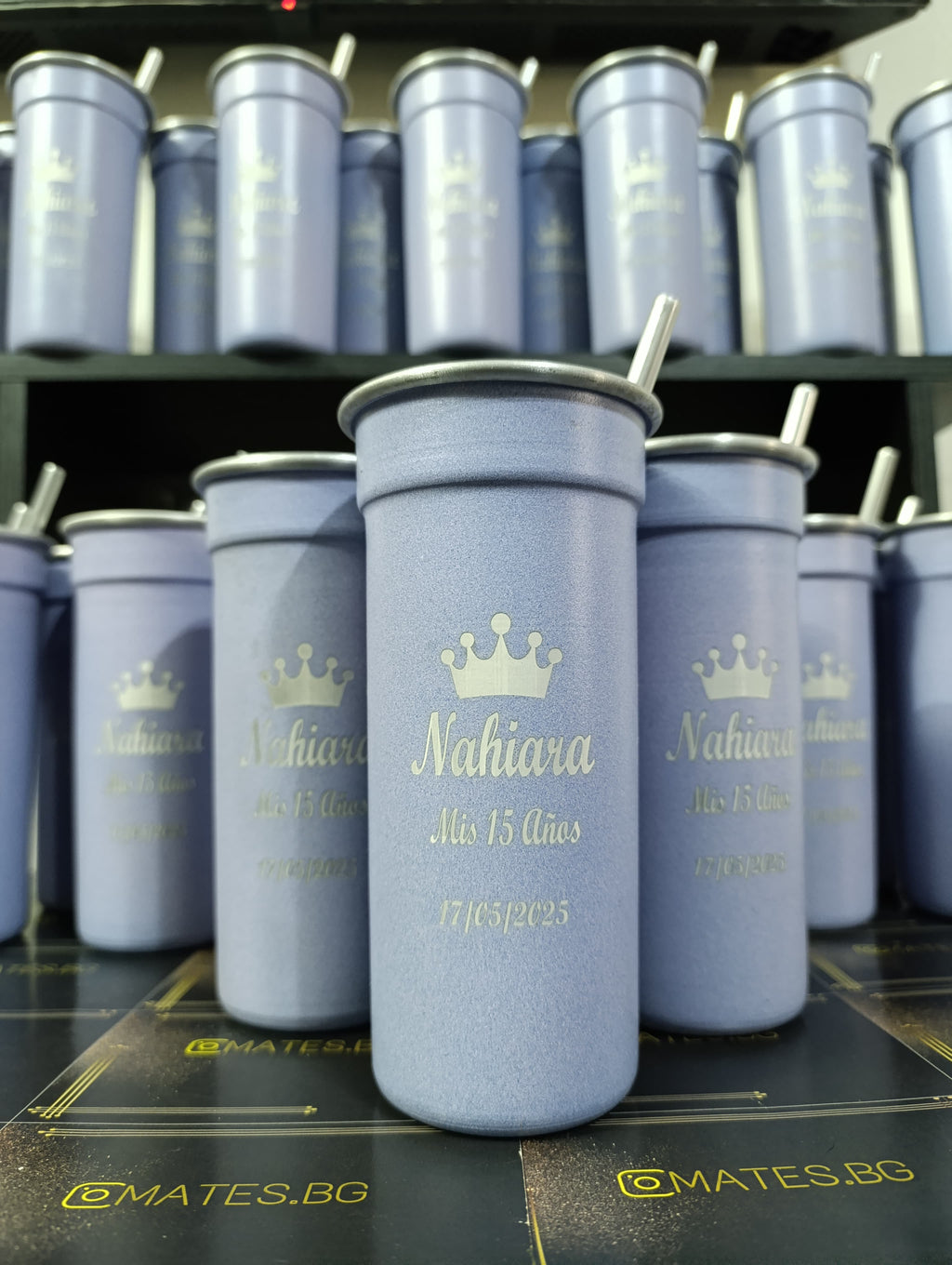 Souvenir para 15 años - Vaso Aperitivo de 600ml con sorbete
