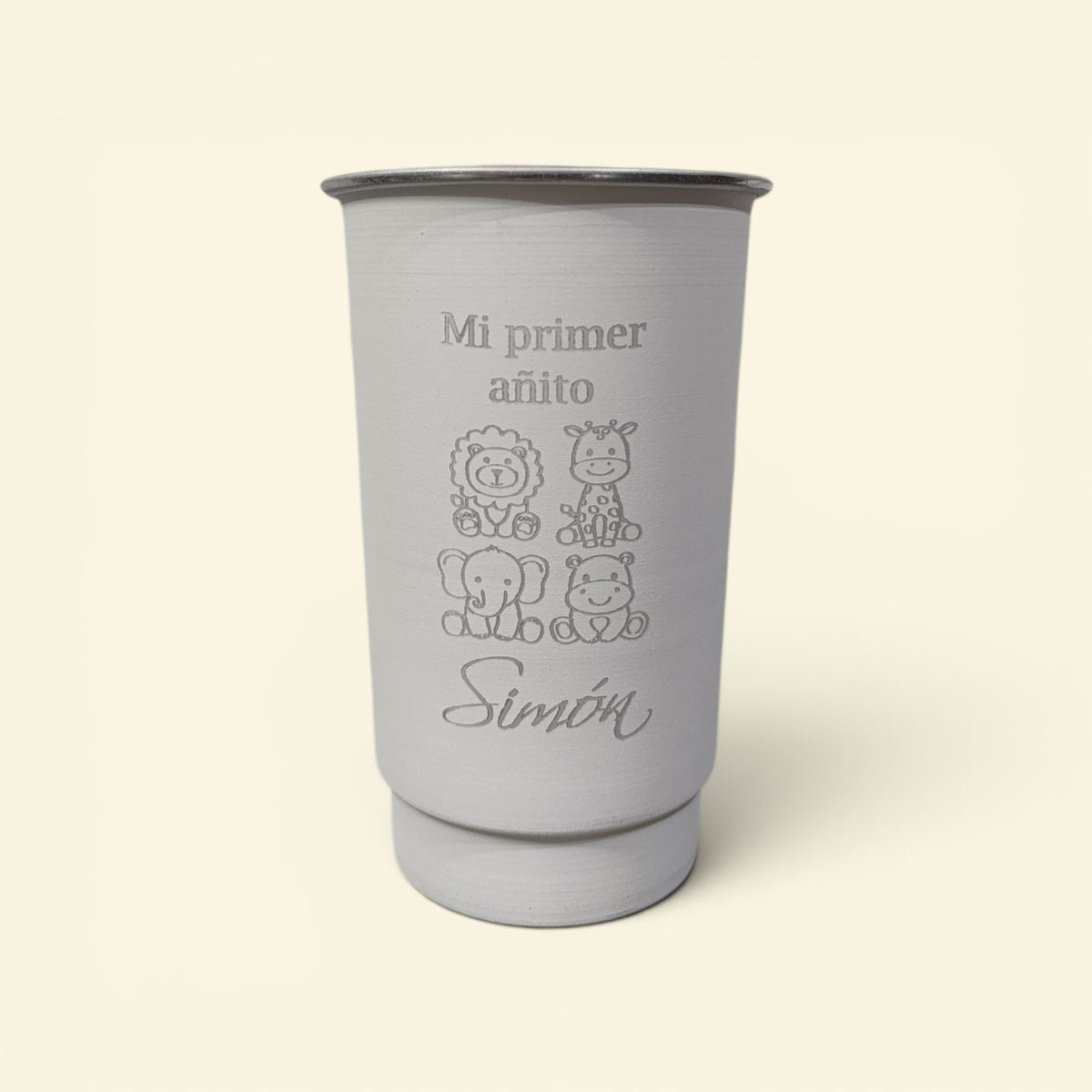 Souvenir para Primer Añito - Vaso 1 litro  personalizado
