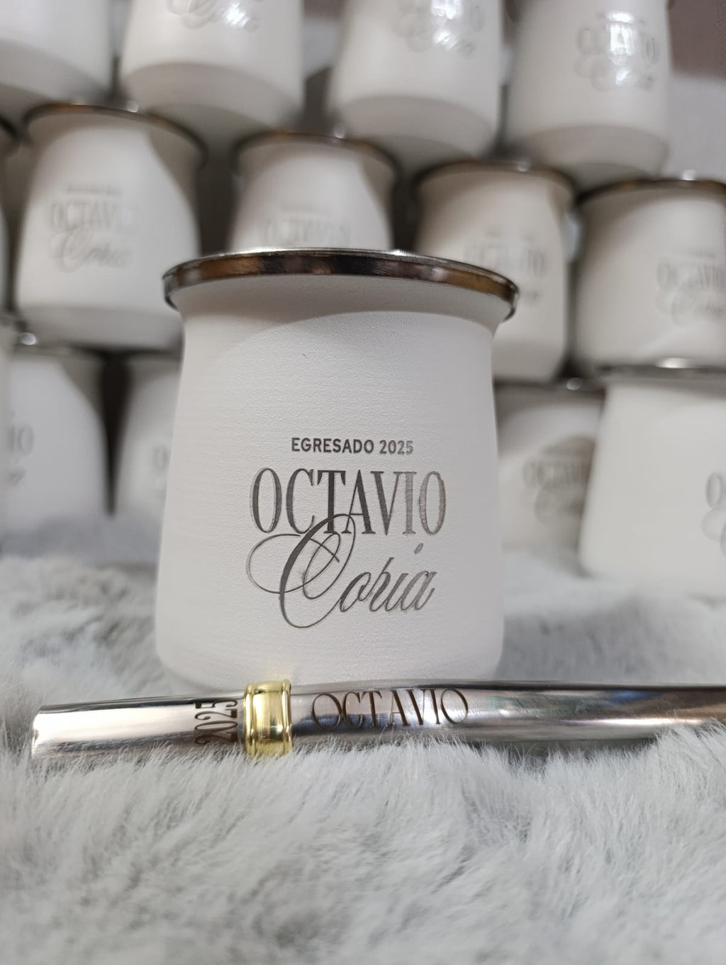 🧉 Mate Símil Stanley personalizado con grabado láser