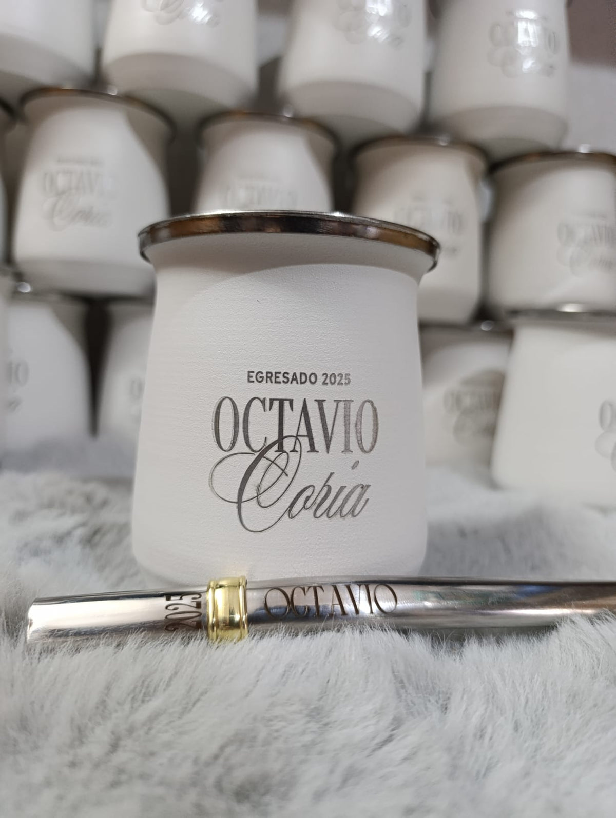 🧉 Mate Símil Stanley personalizado con grabado láser