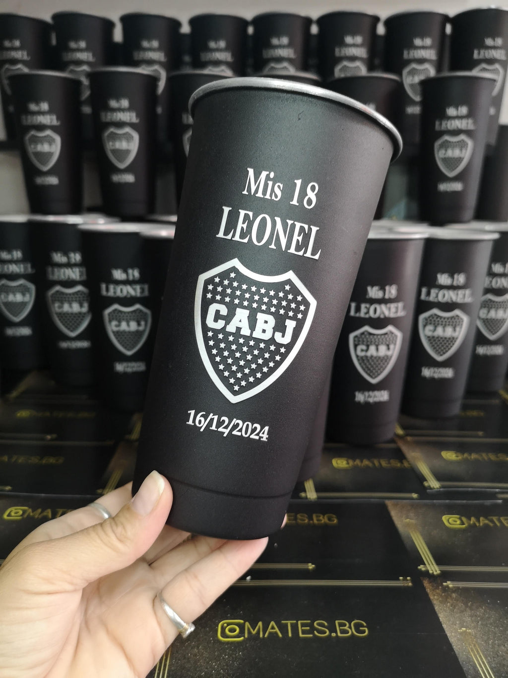 🥤 Vaso de Aluminio 1 Litro Personalizado