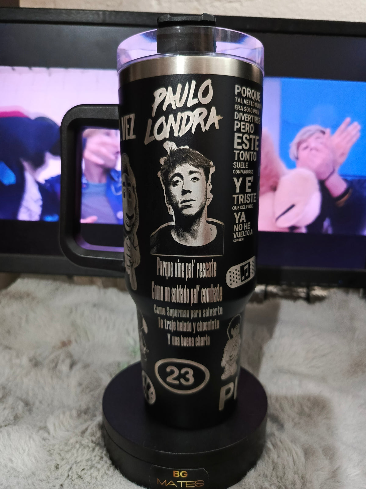 Vaso Quencher de 1,2 litros personalizado con Full Grabado.