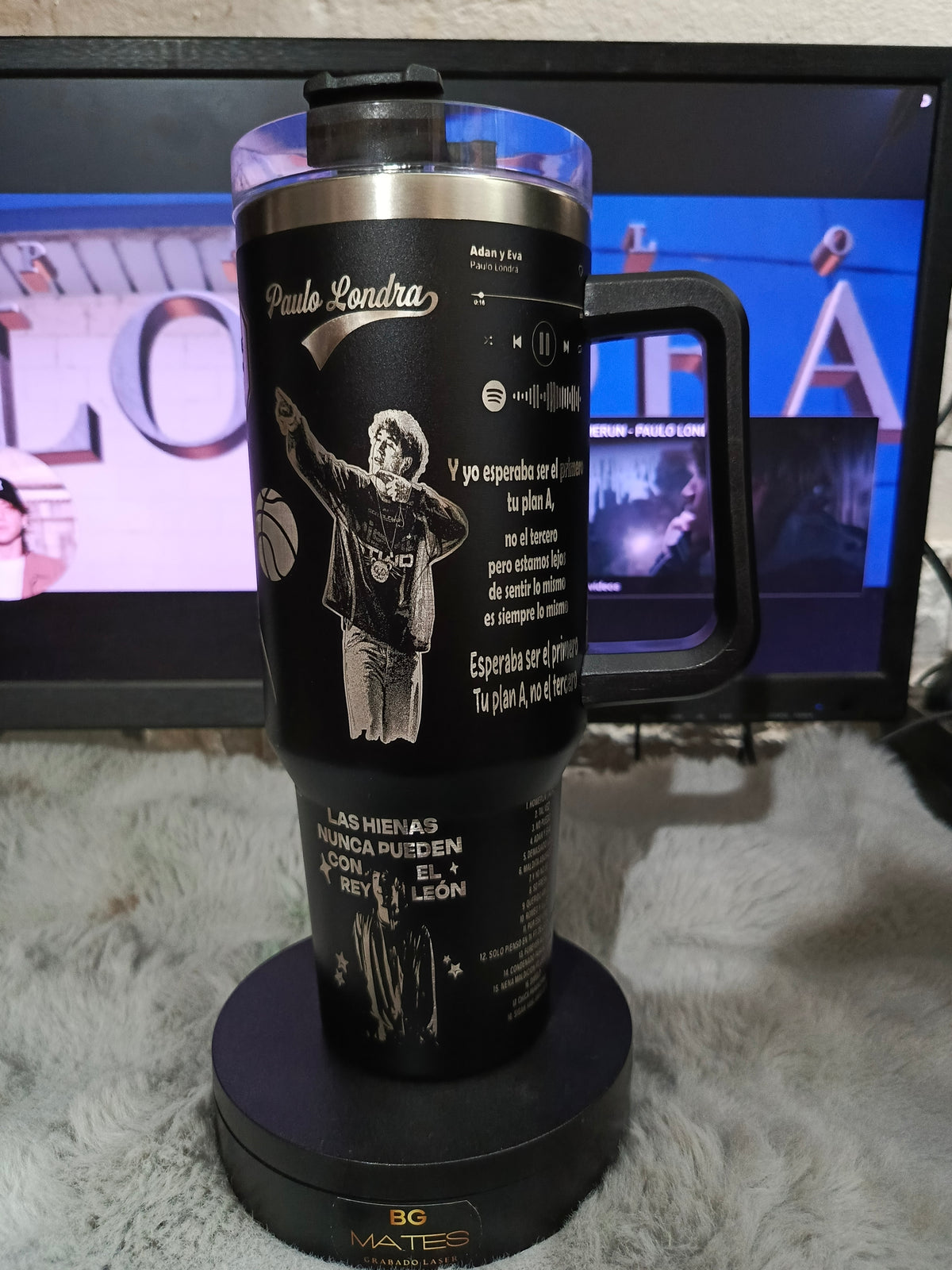 Vaso Quencher de 1,2 litros personalizado con Full Grabado.