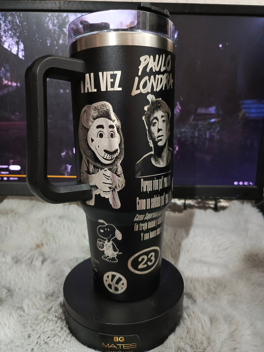 Vaso Quencher de 1,2 litros personalizado con Full Grabado.